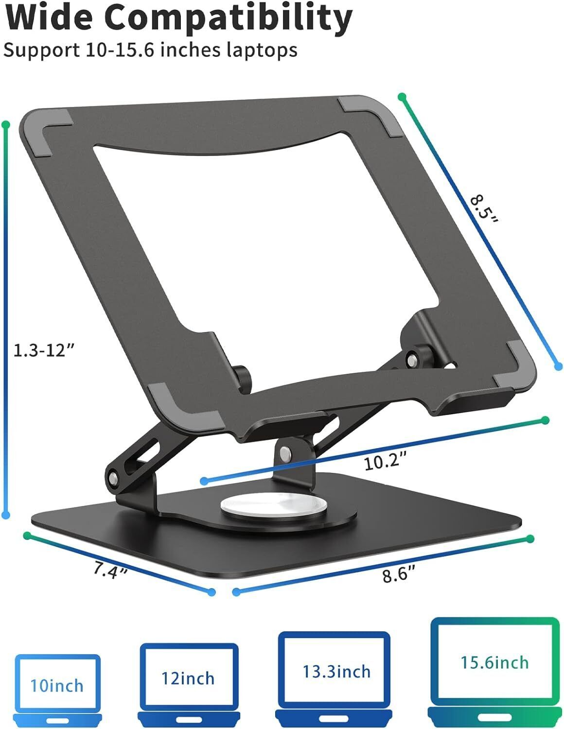 iPad Svängbar Tablet Ställning i Aluminium