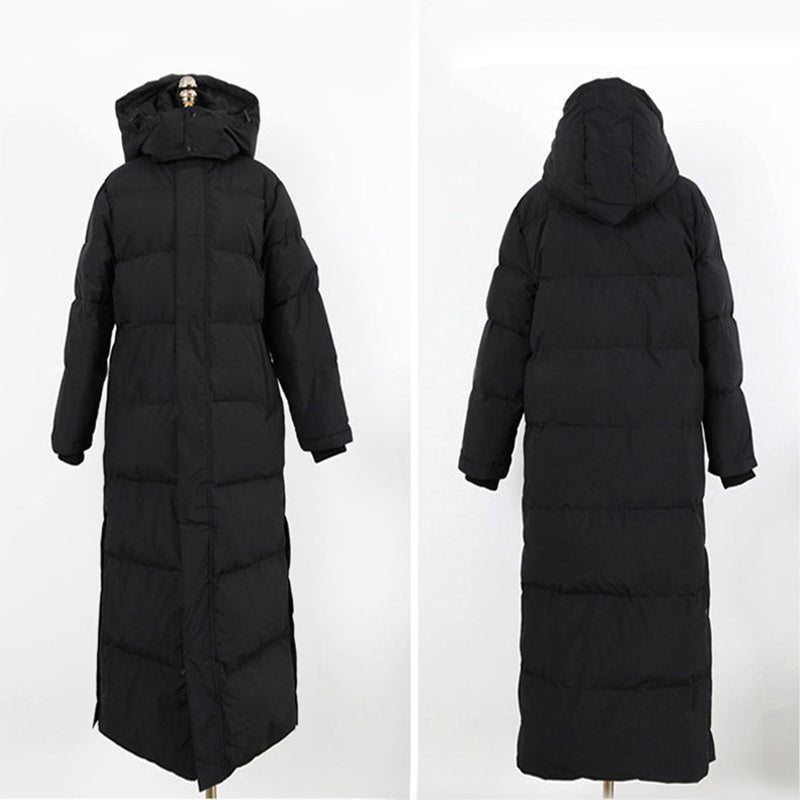 Winter Long Coat Warm Hooded Thickened Parka Jackaet For Women Clothing